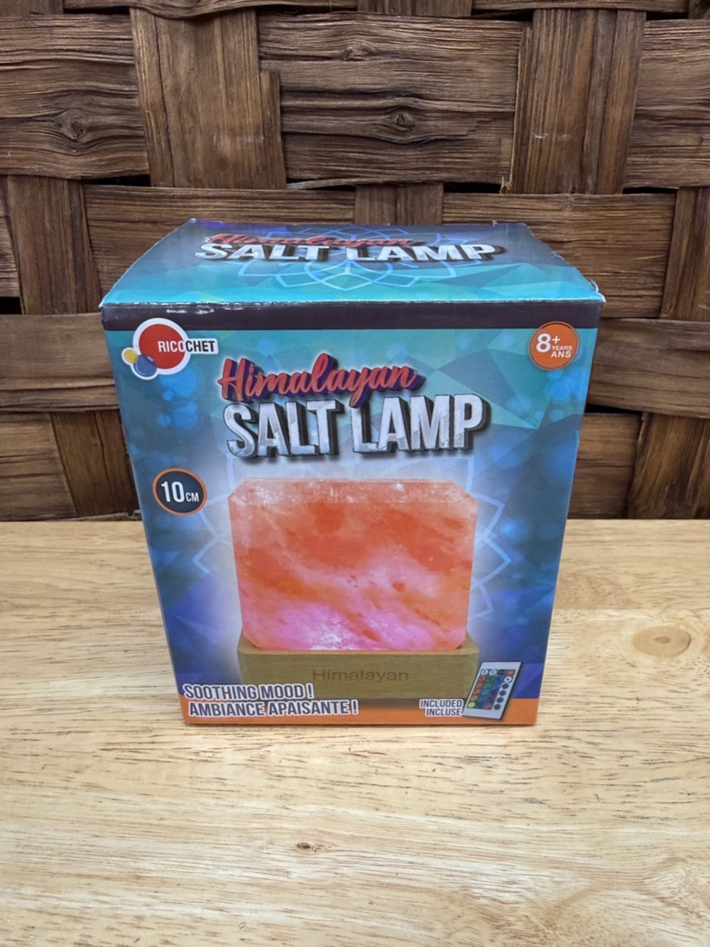Himalayan Salt Lamp with ambiance Controller
